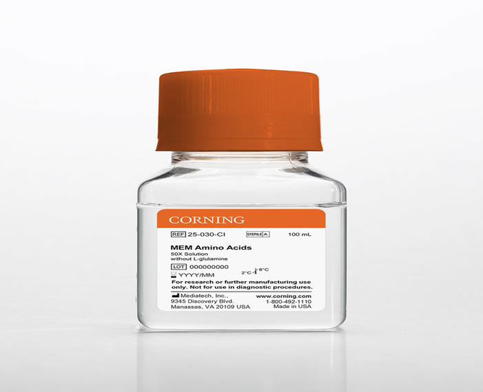 Corning 100mL MEM Amino Acids, 50x Solution [-] L-glutamine